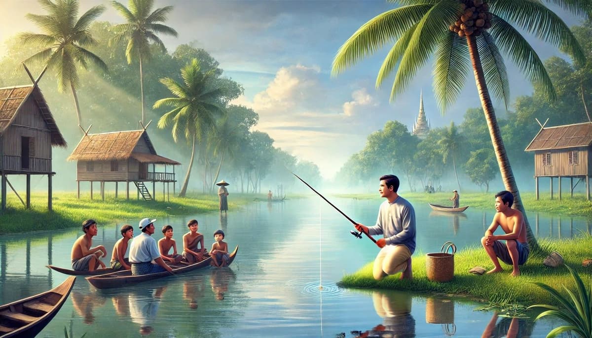 ទៅនេសាទឲ្យបានមិត្តភក្តិ (សៀវភៅនំម៉ាណាប្រចាំថ្ងៃ)