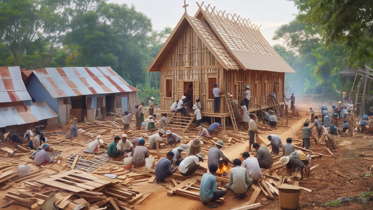 បានសង់ឡើងនៅលើគ្រឹះរបស់ព្រះគ្រីស្ទ