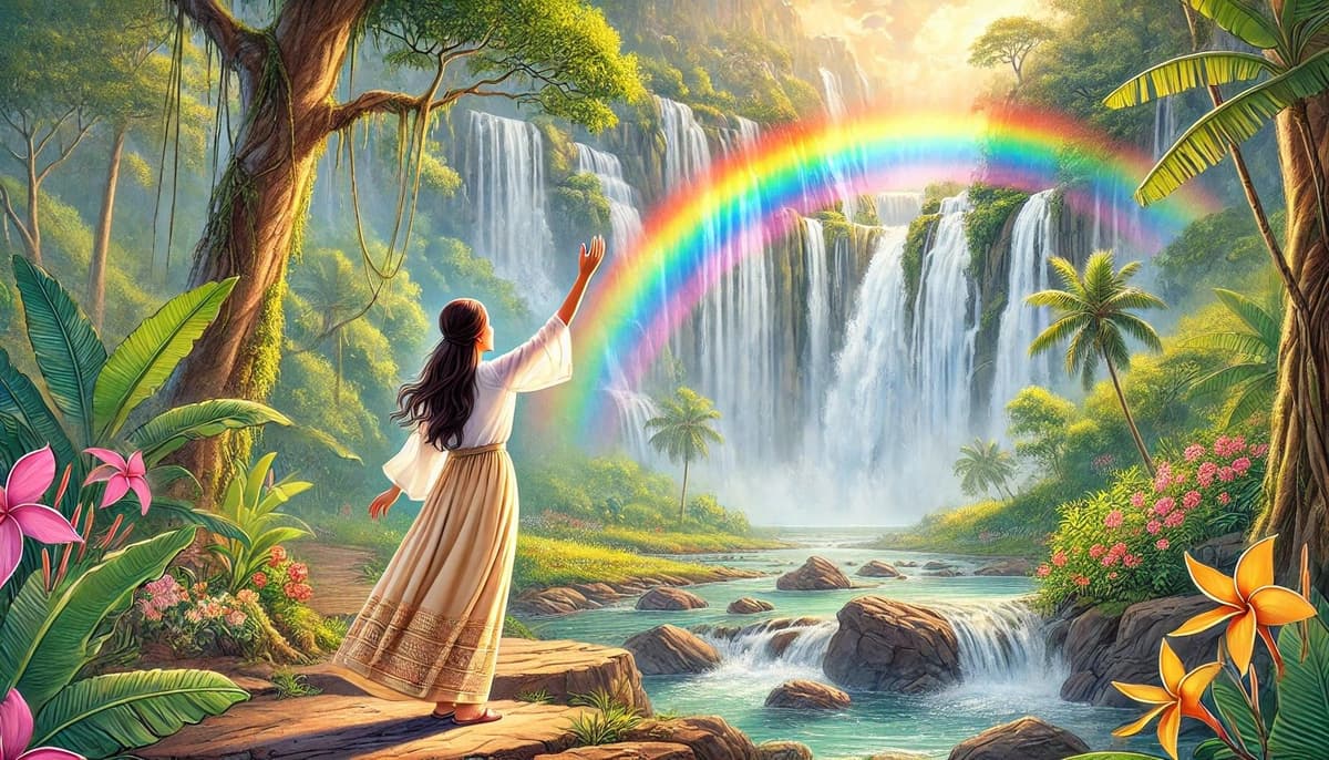 ឥន្ទធនូនិងព្រះបន្ទូលសន្យារបស់ព្រះអង្គ (សៀវភៅនំម៉ាណាប្រចាំថ្ងៃ)